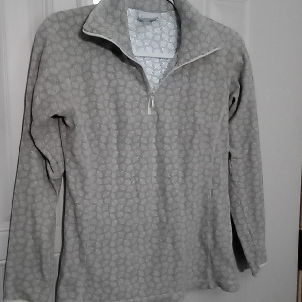 Columbia Gray Patterned Pullover